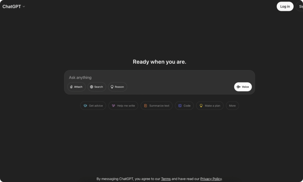 CHATGPT Website
