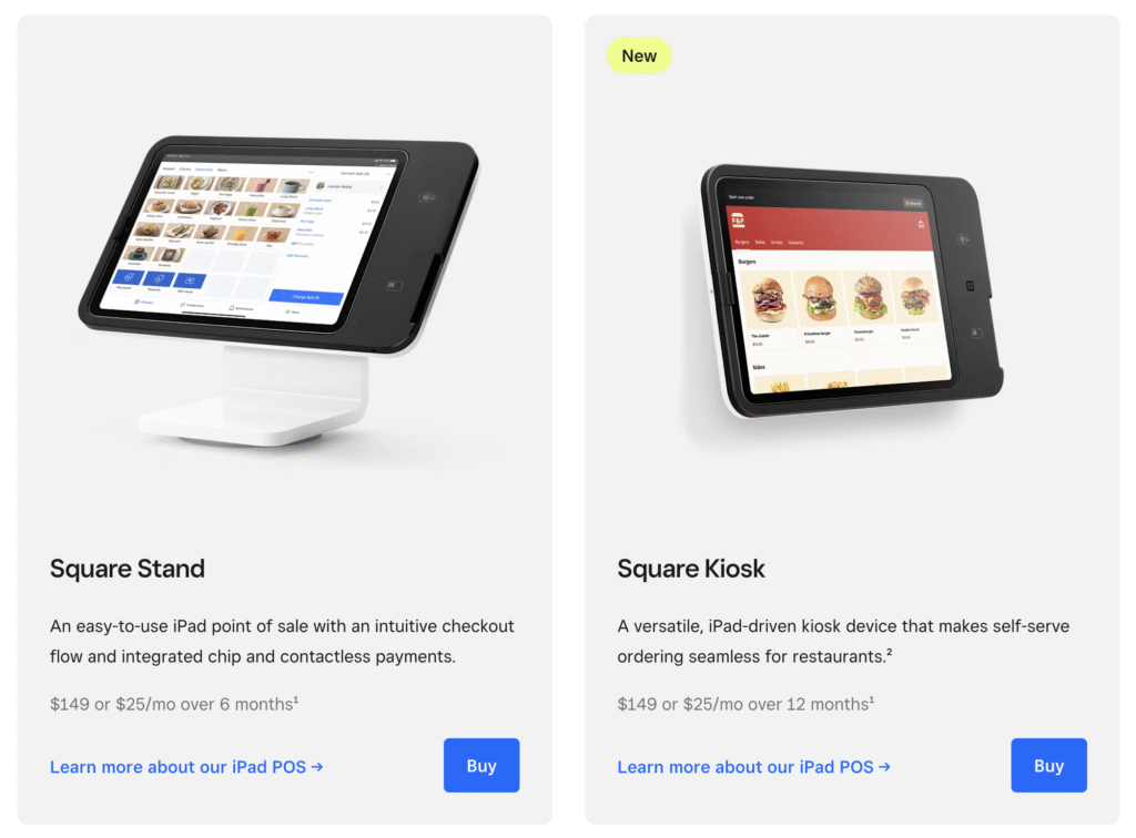 Square Terminals