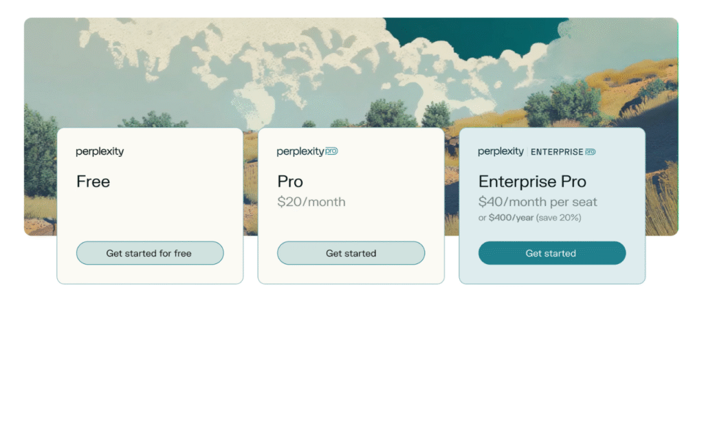 Perplexity Pro Pricing