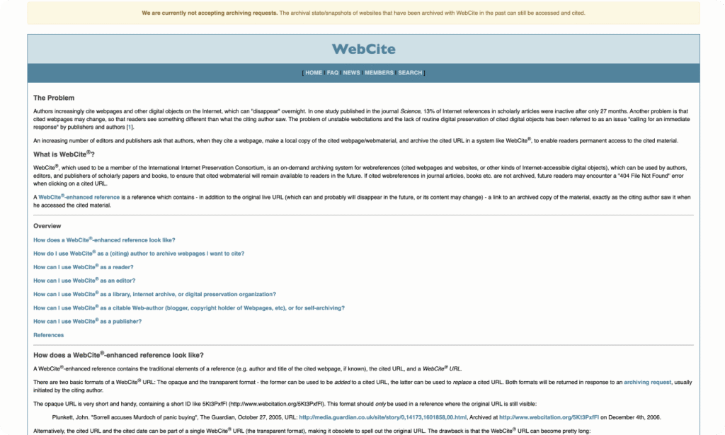 WebCite